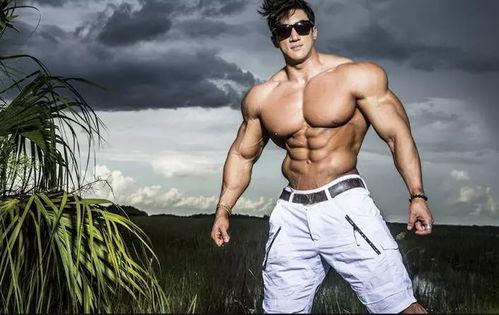 健身男博主网红男吃瓜